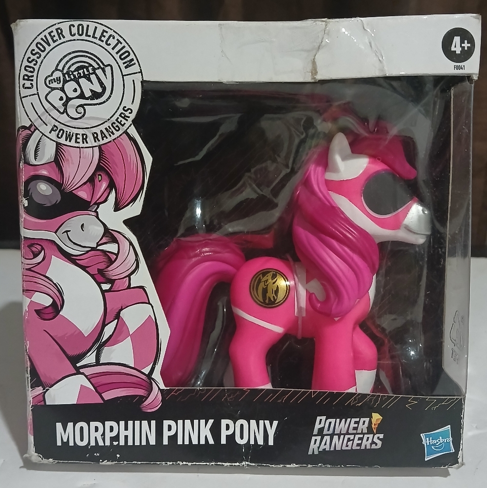 My Little Pony x Power Rangers Crossover Series MORPHIN PINK PONY FIGURE
